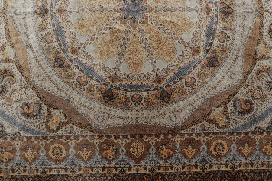 Contemporary Persian Floral Rug