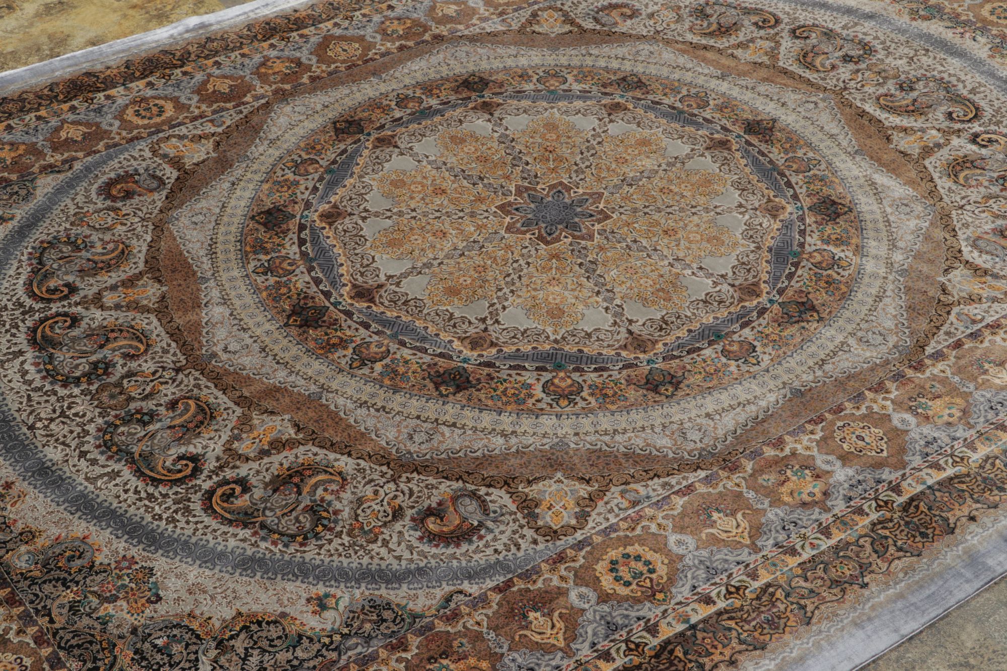 Contemporary Persian Floral Rug