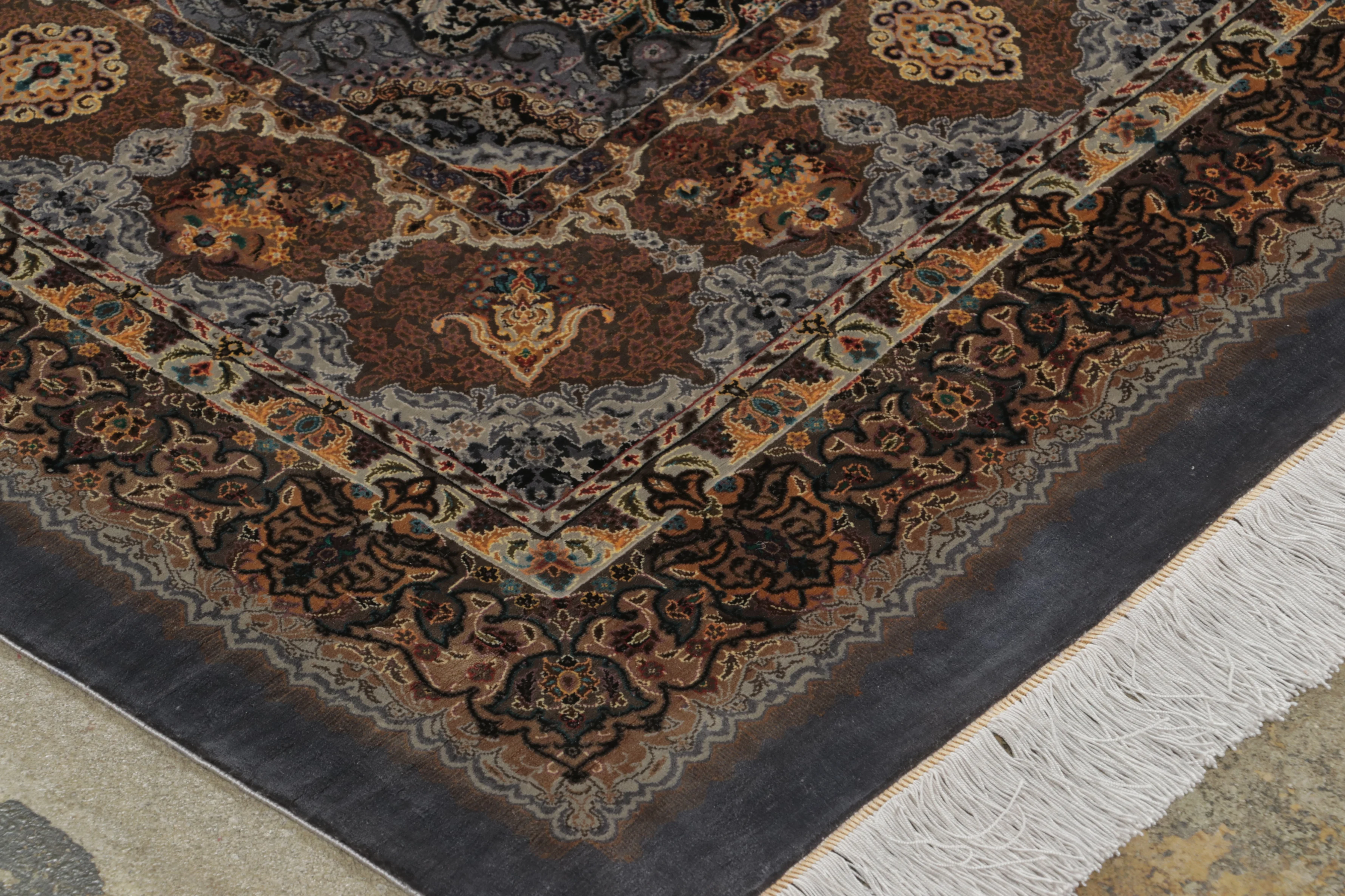 Contemporary Persian Floral Rug