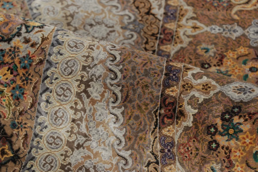 Contemporary Persian Floral Rug