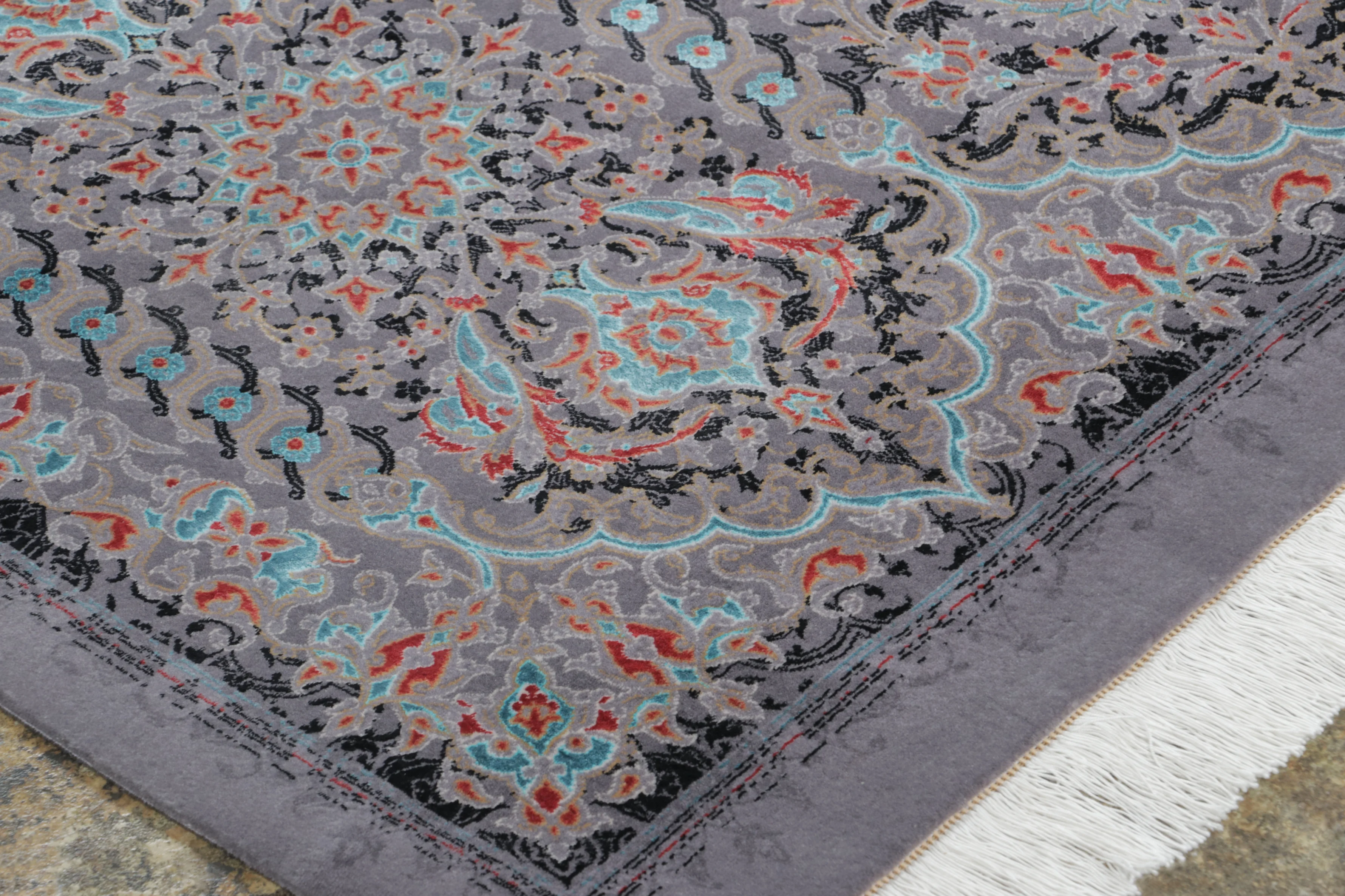 Modern Floral Rug