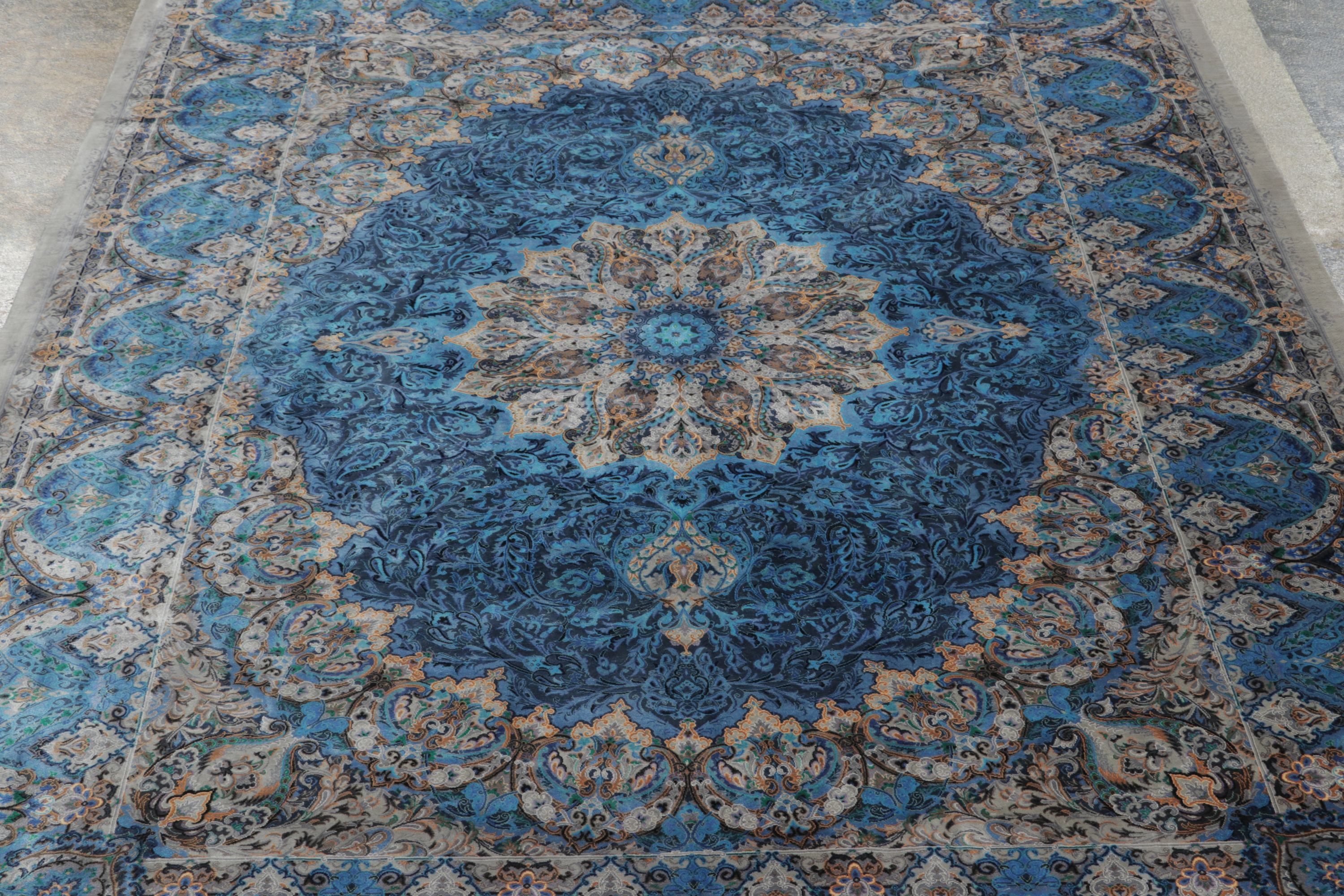 Modern Persian Medallion Rug