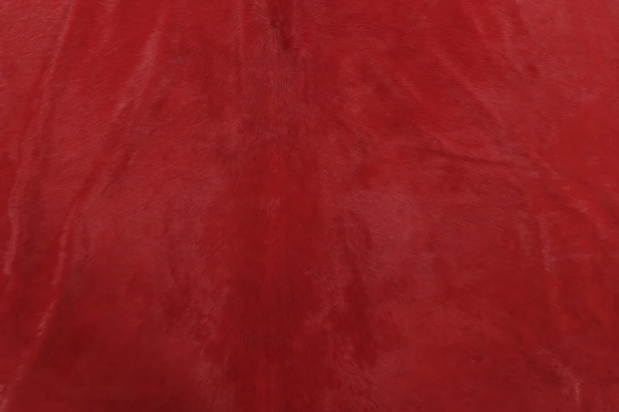Contemporary Cowhide Solid Rug