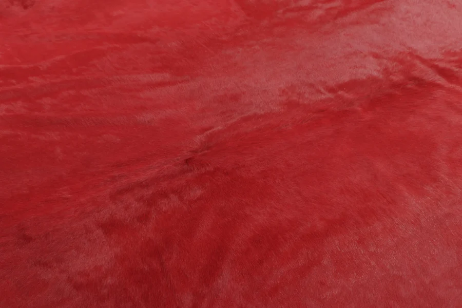 Contemporary Cowhide Solid Rug