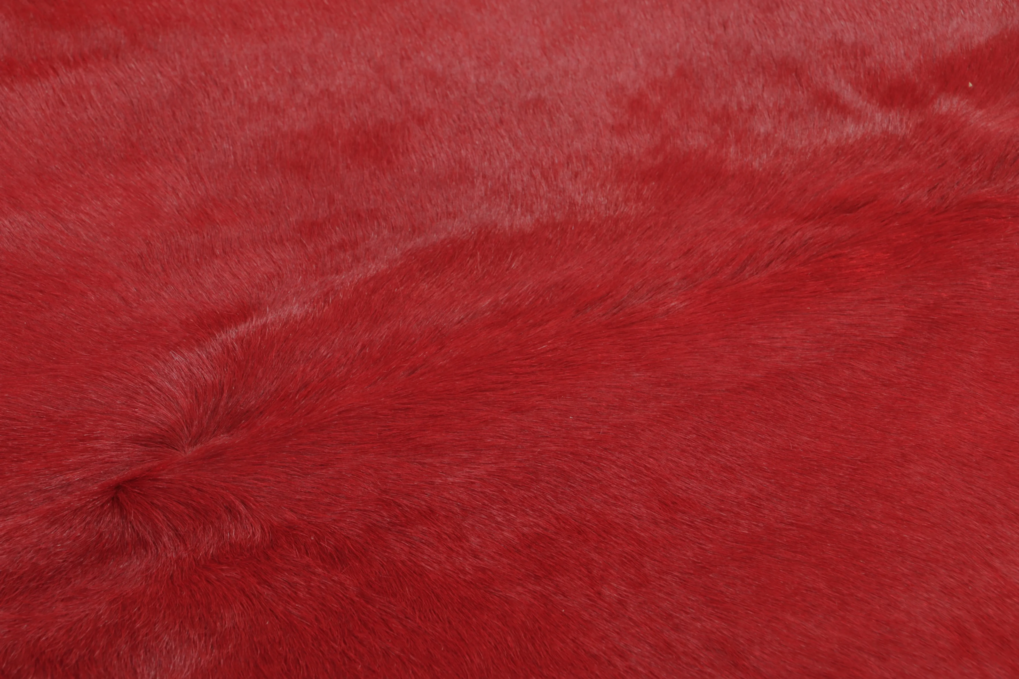 Contemporary Cowhide Solid Rug