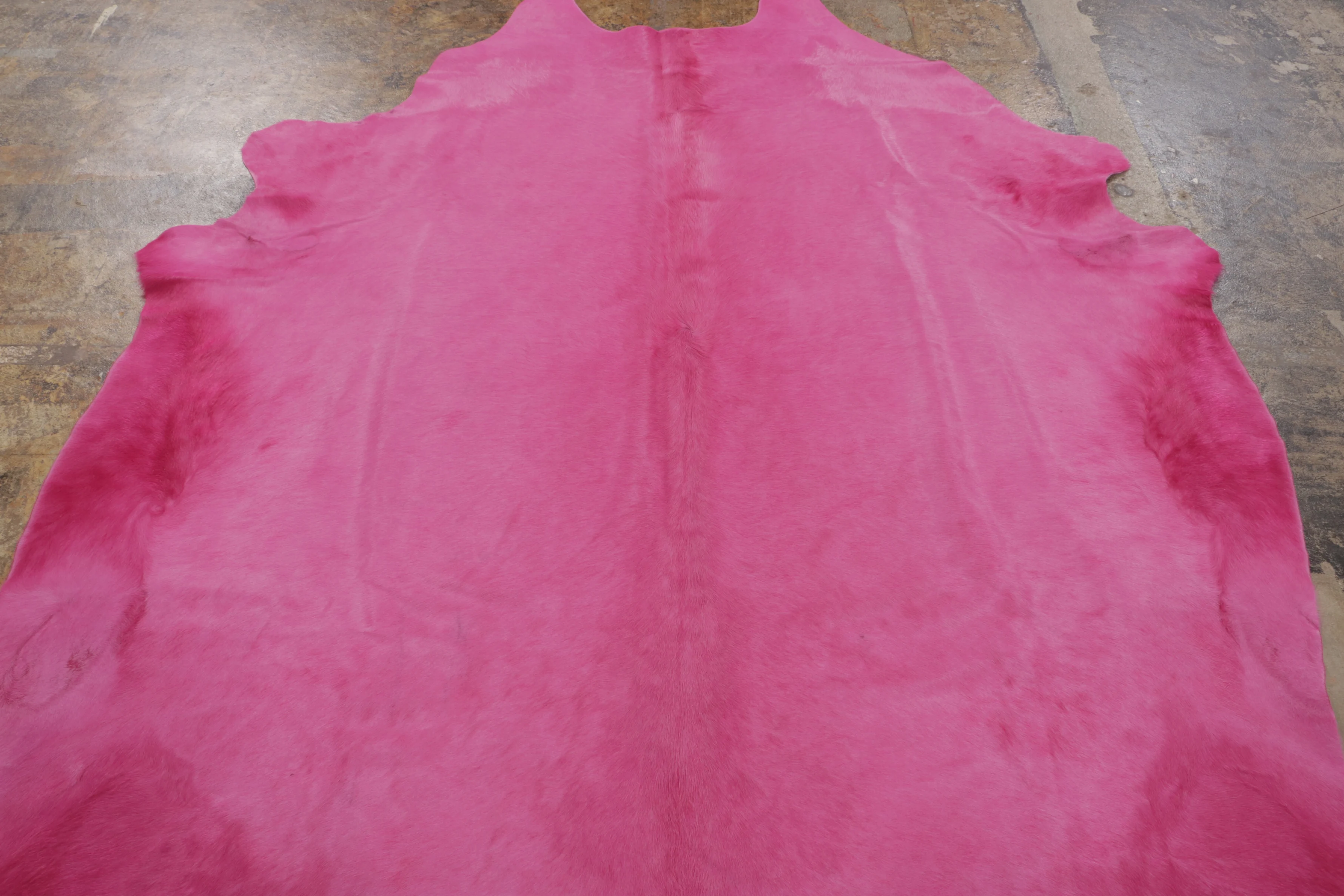Contemporary Cowhide Solid Rug