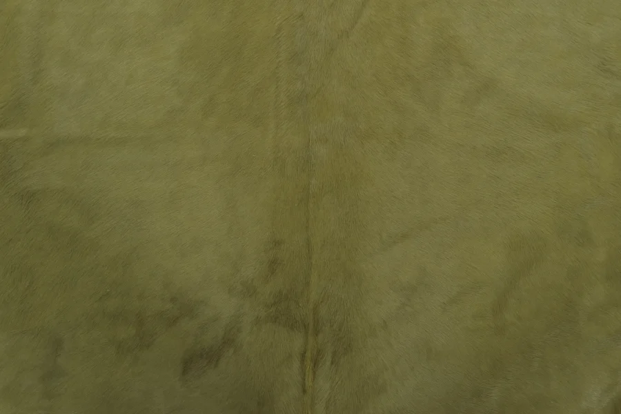 Contemporary Cowhide Solid Rug