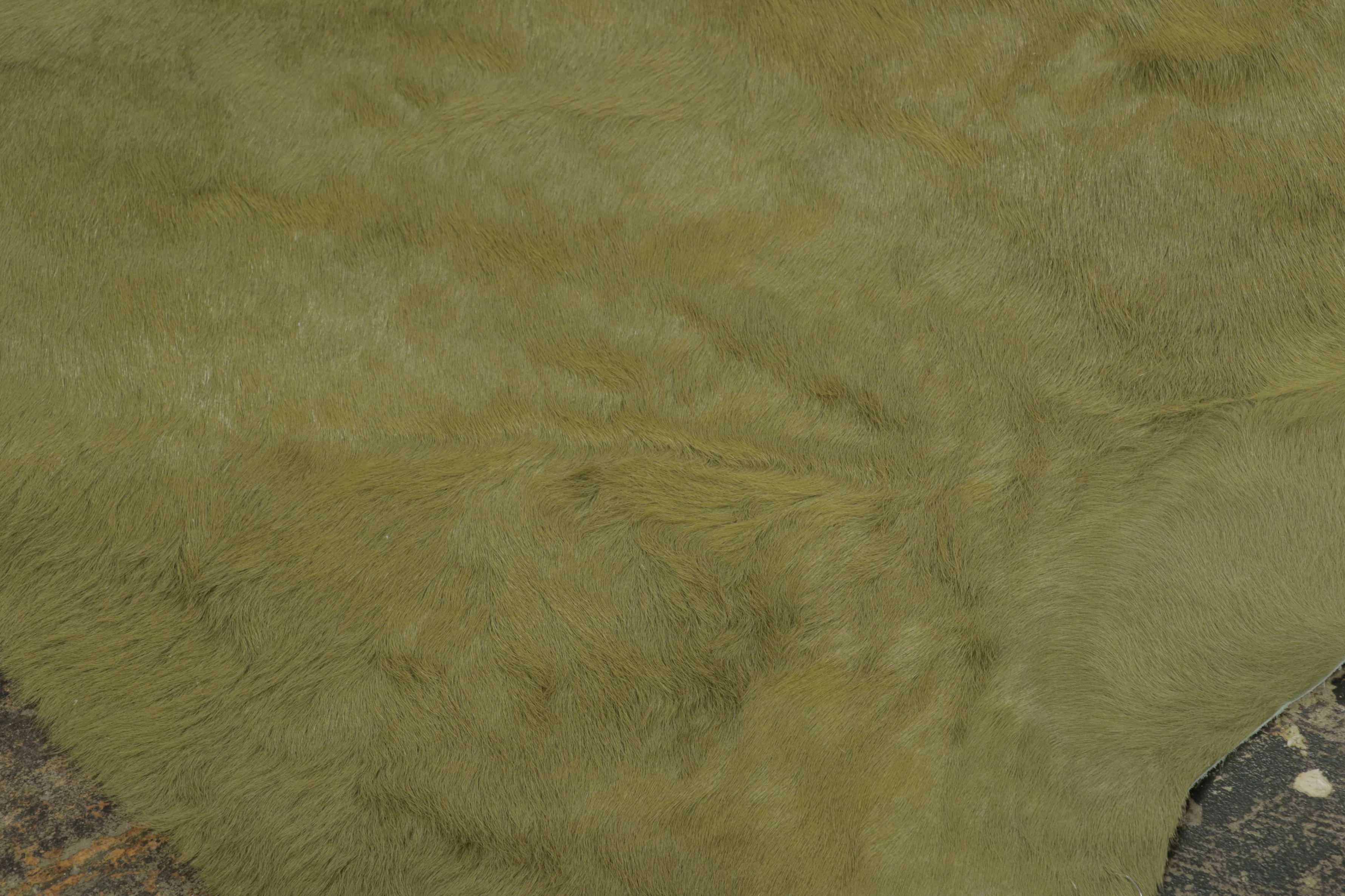 Contemporary Cowhide Solid Rug
