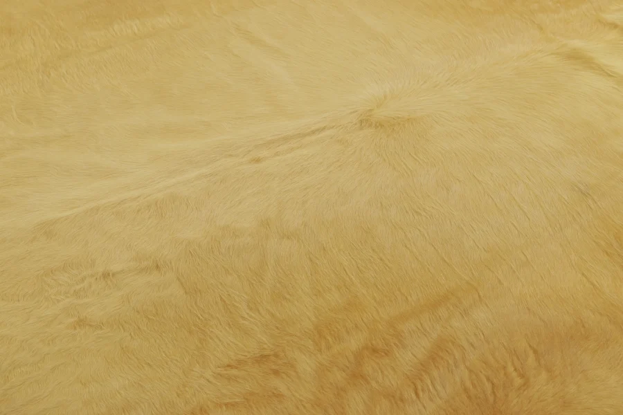 Contemporary Cowhide Solid Rug