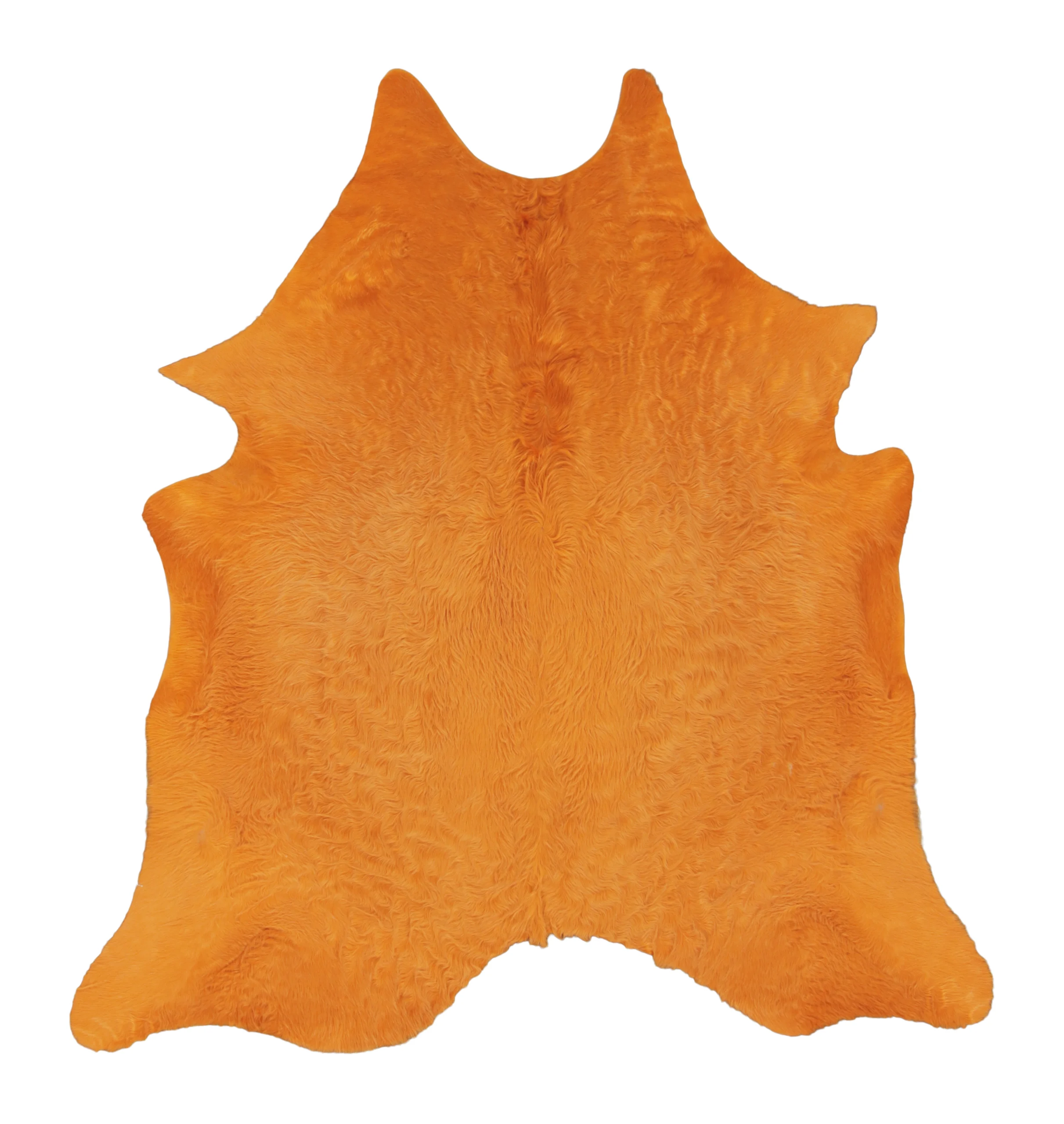 Contemporary Cowhide Solid Rug