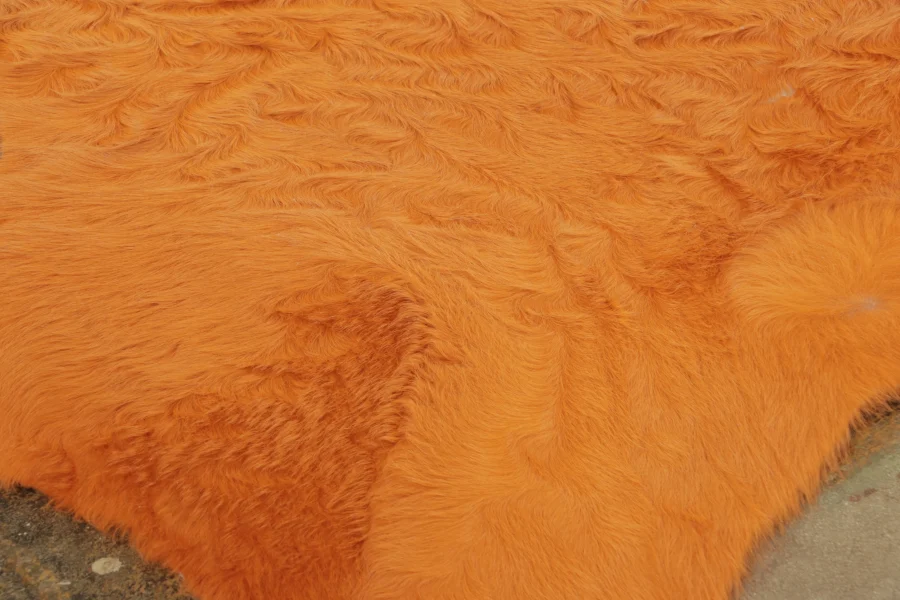 Contemporary Cowhide Solid Rug