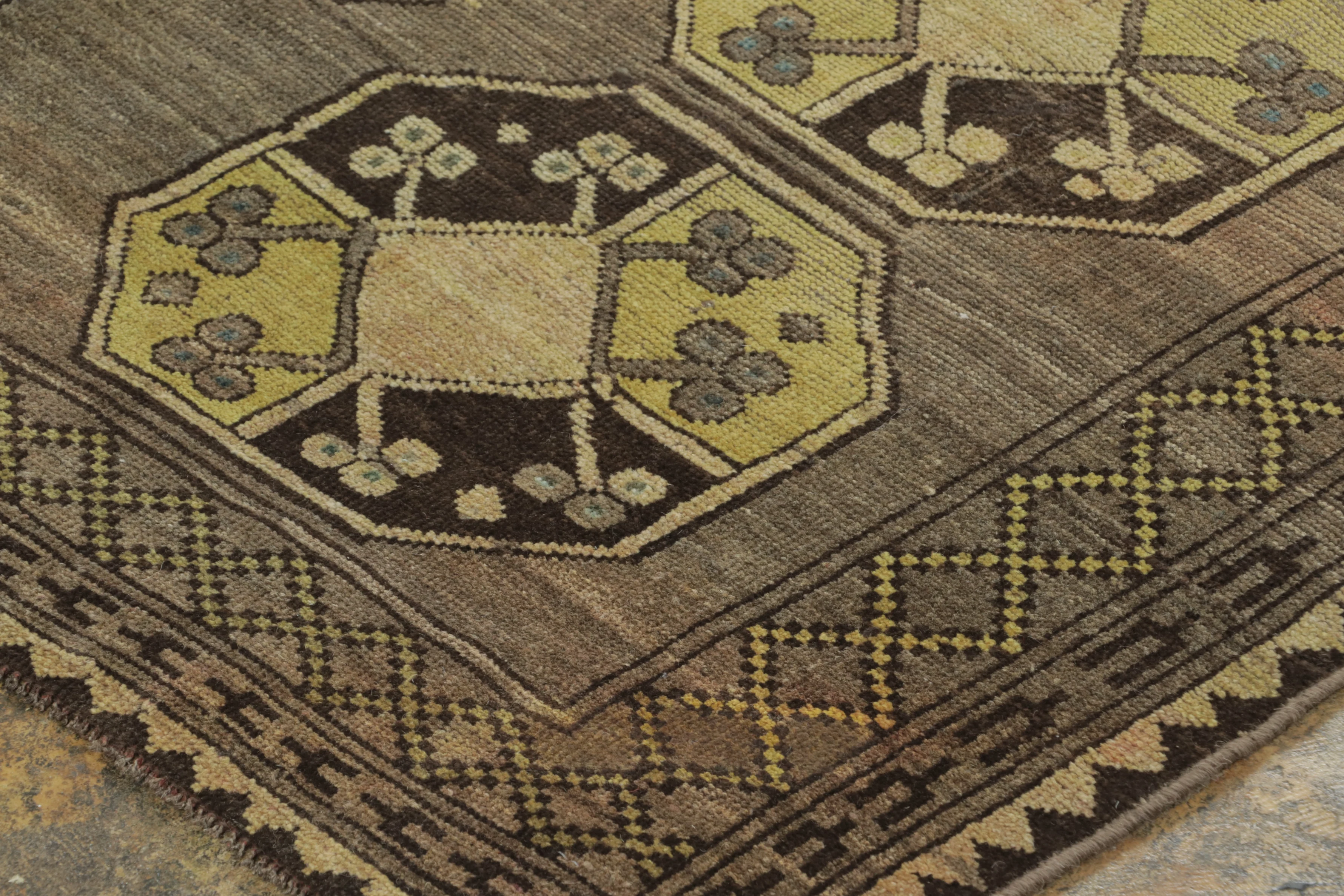 Vintage Bokhara Geometric Rug