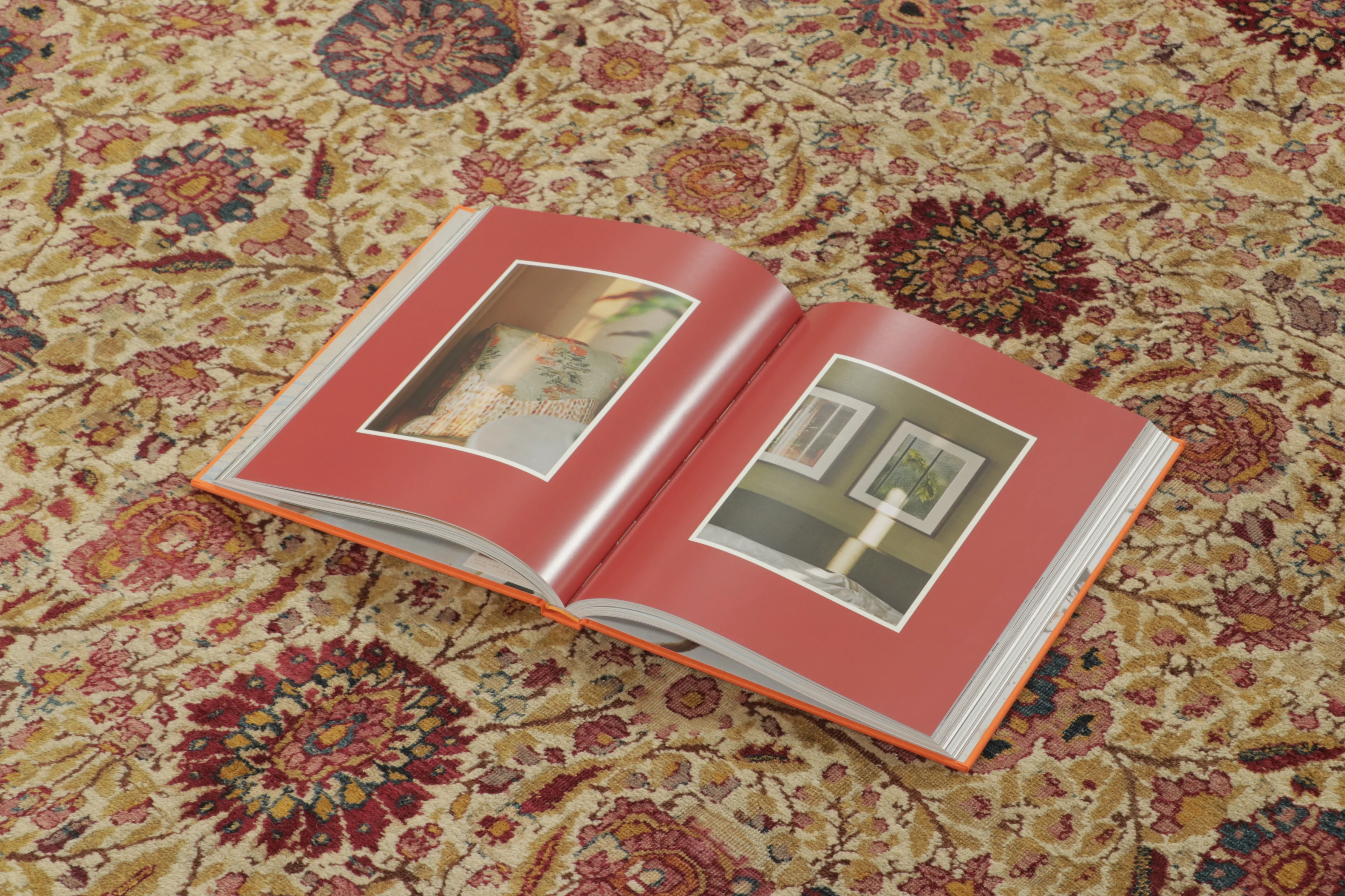 Antique Persian Kashan Rug
