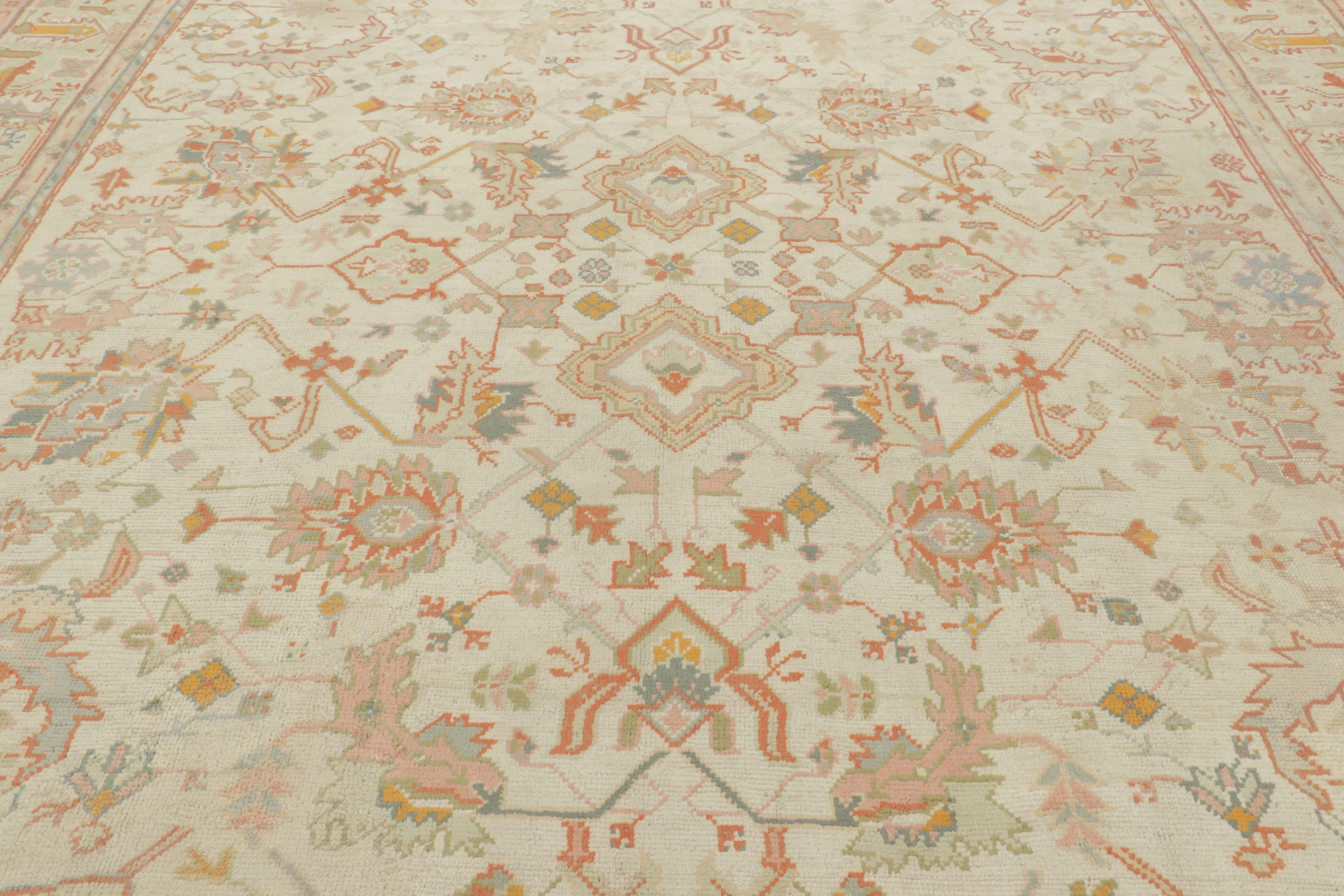 Oversized Vintage Oushak Rug