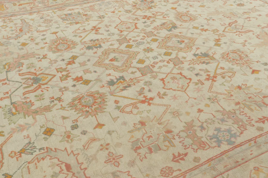Oversized Vintage Oushak Rug