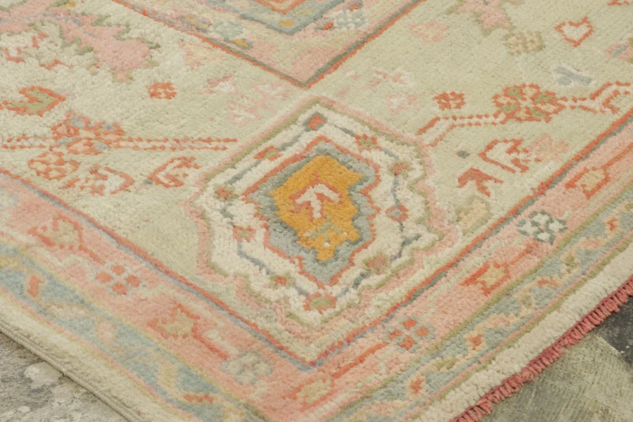 Oversized Vintage Oushak Rug
