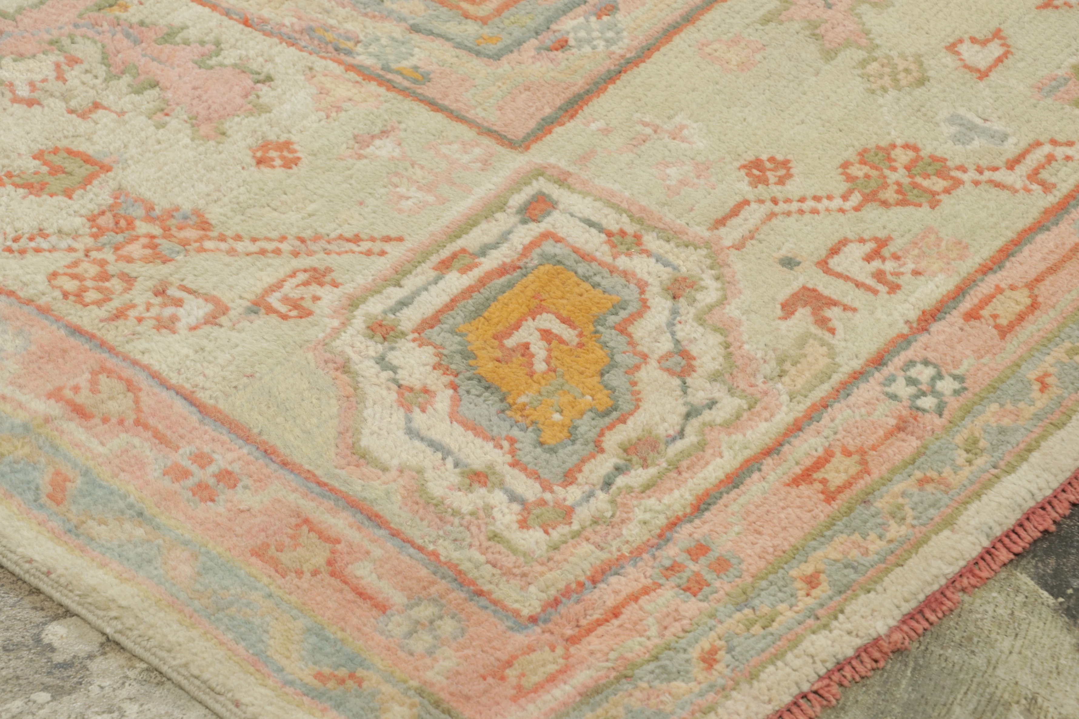 Oversized Vintage Oushak Rug
