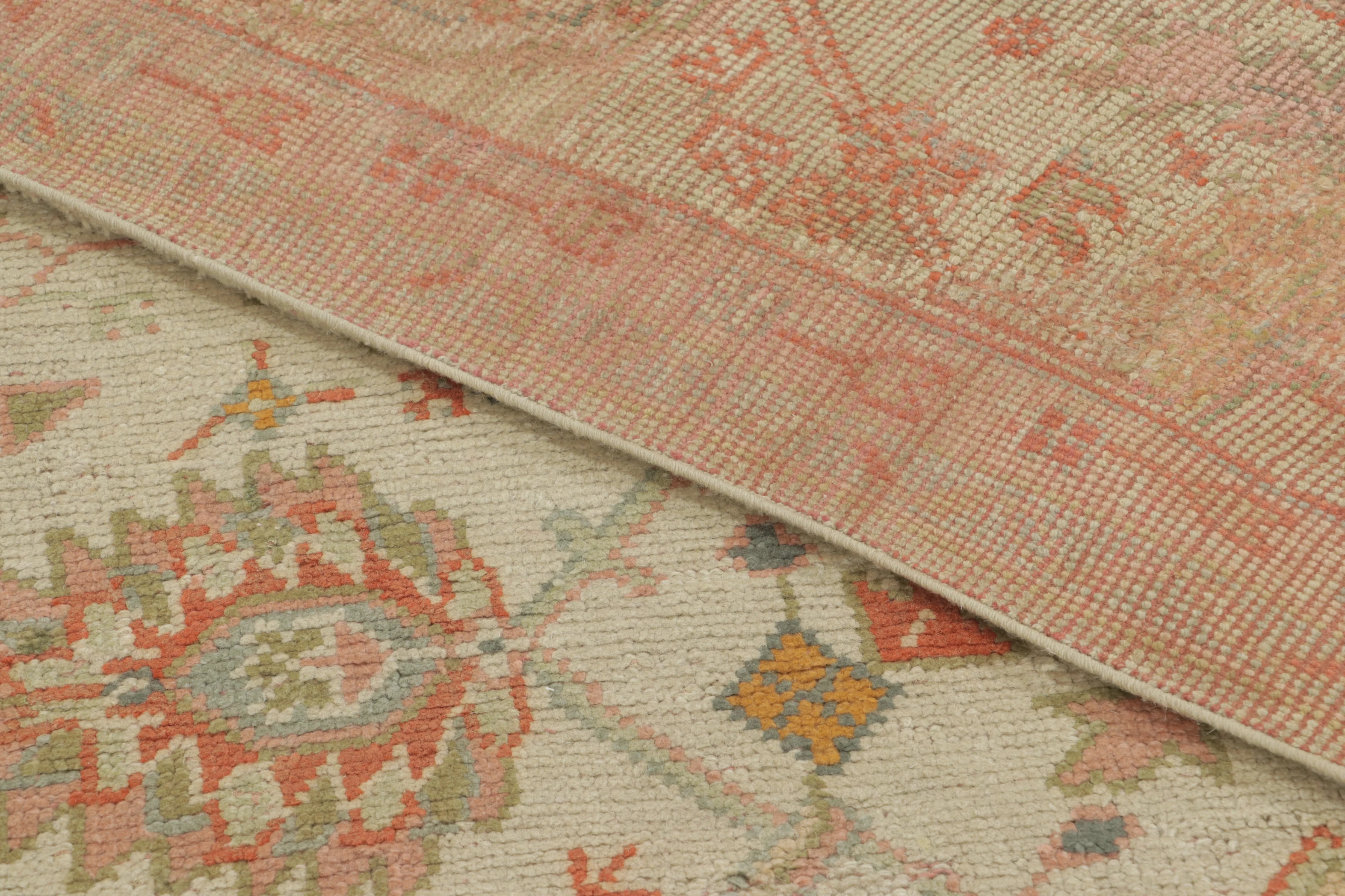 Oversized Vintage Oushak Rug