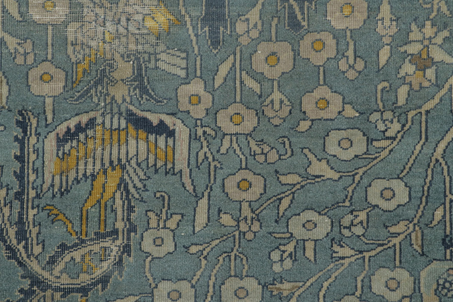 Oversized Antique Indo-Persian Rug