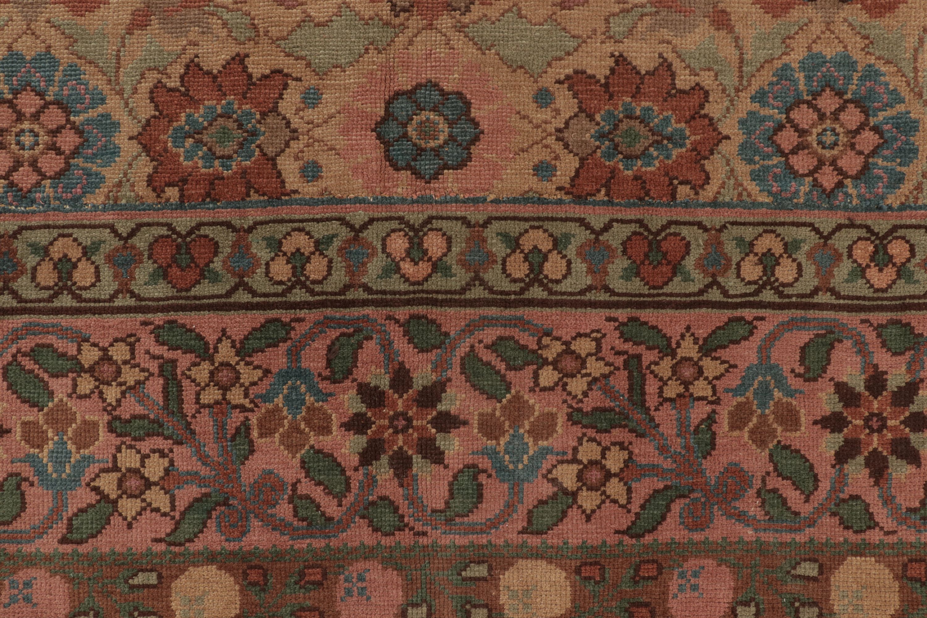 Oversized Antique English Needlepoint Rug