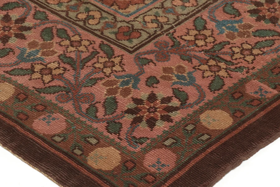 Oversized Antique English Needlepoint Rug