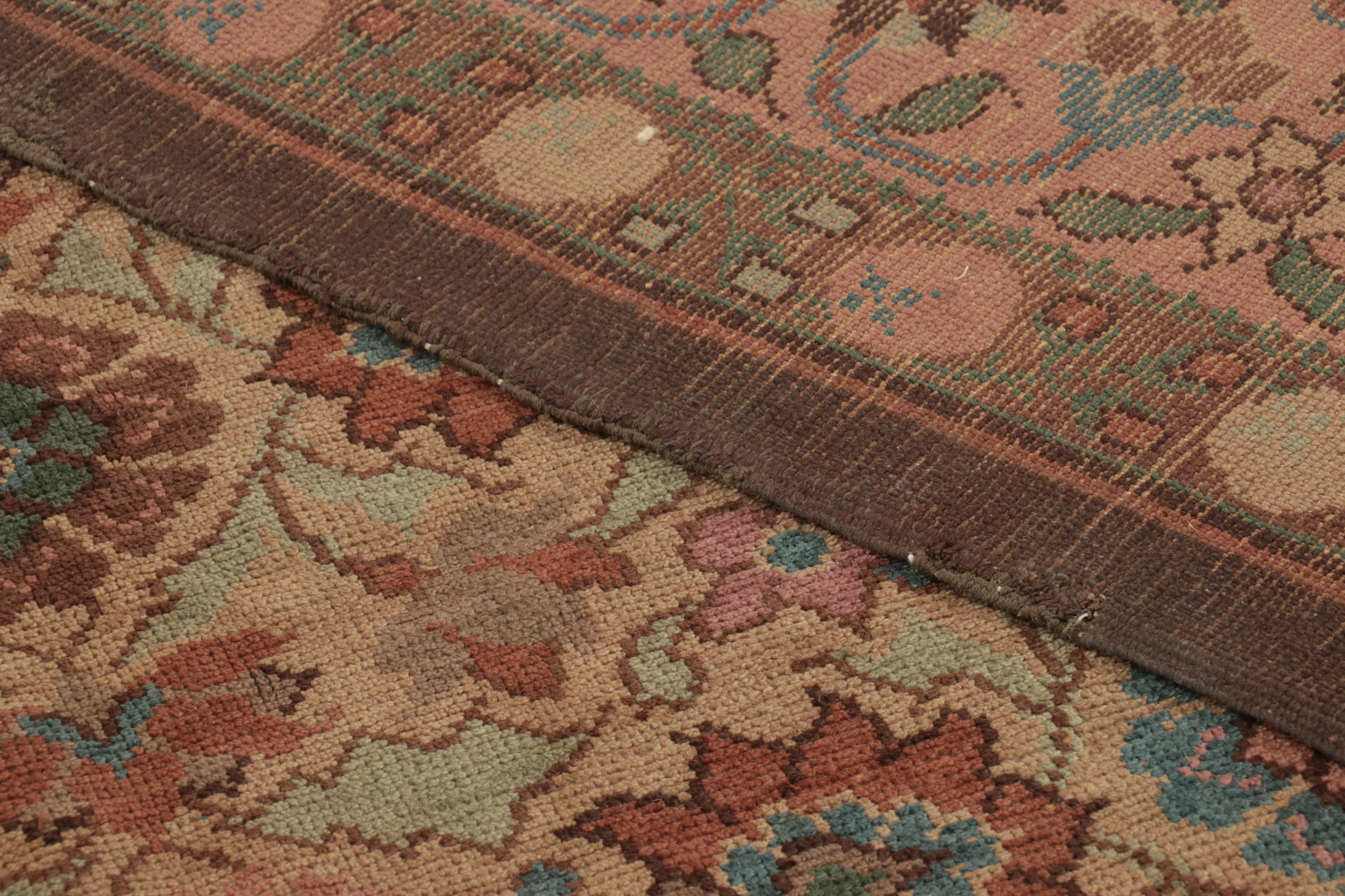 Oversized Antique English Needlepoint Rug