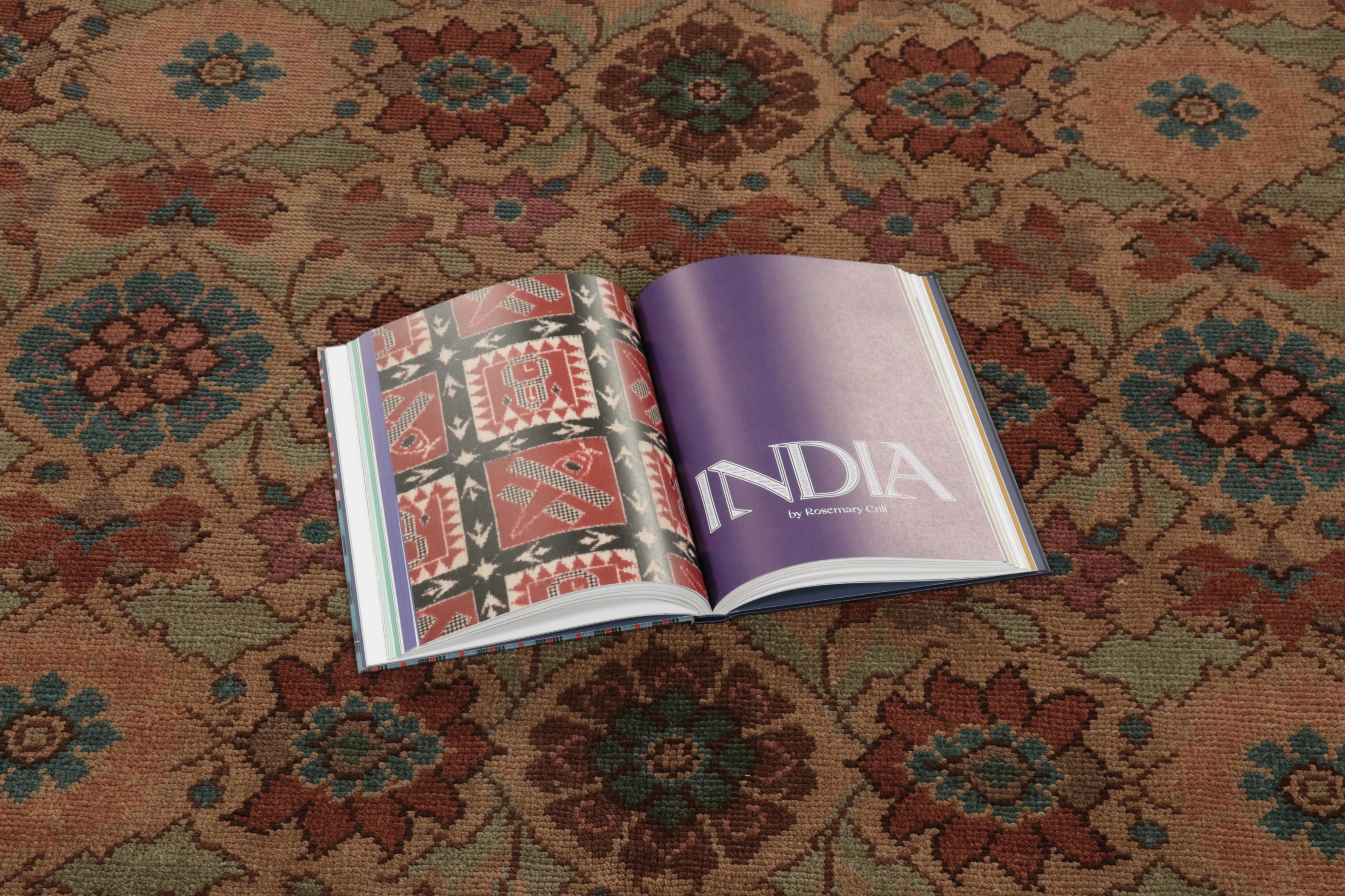 Oversized Antique English Needlepoint Rug