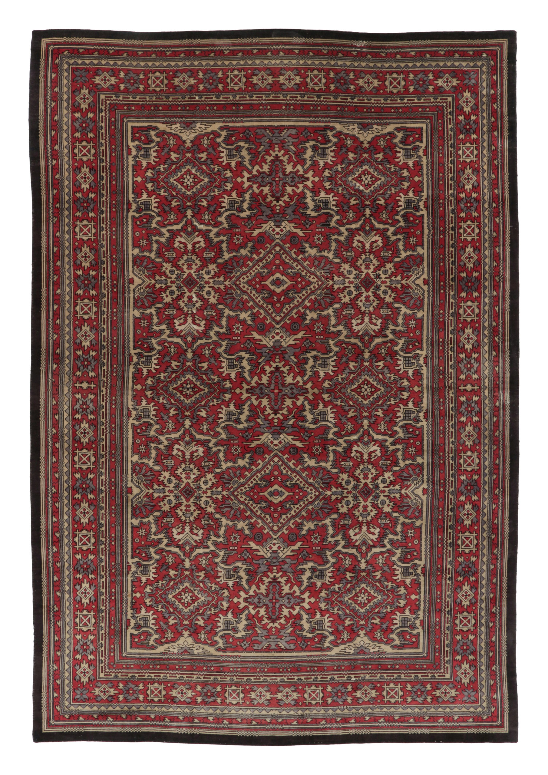 Oversized Antique Spanish Rug