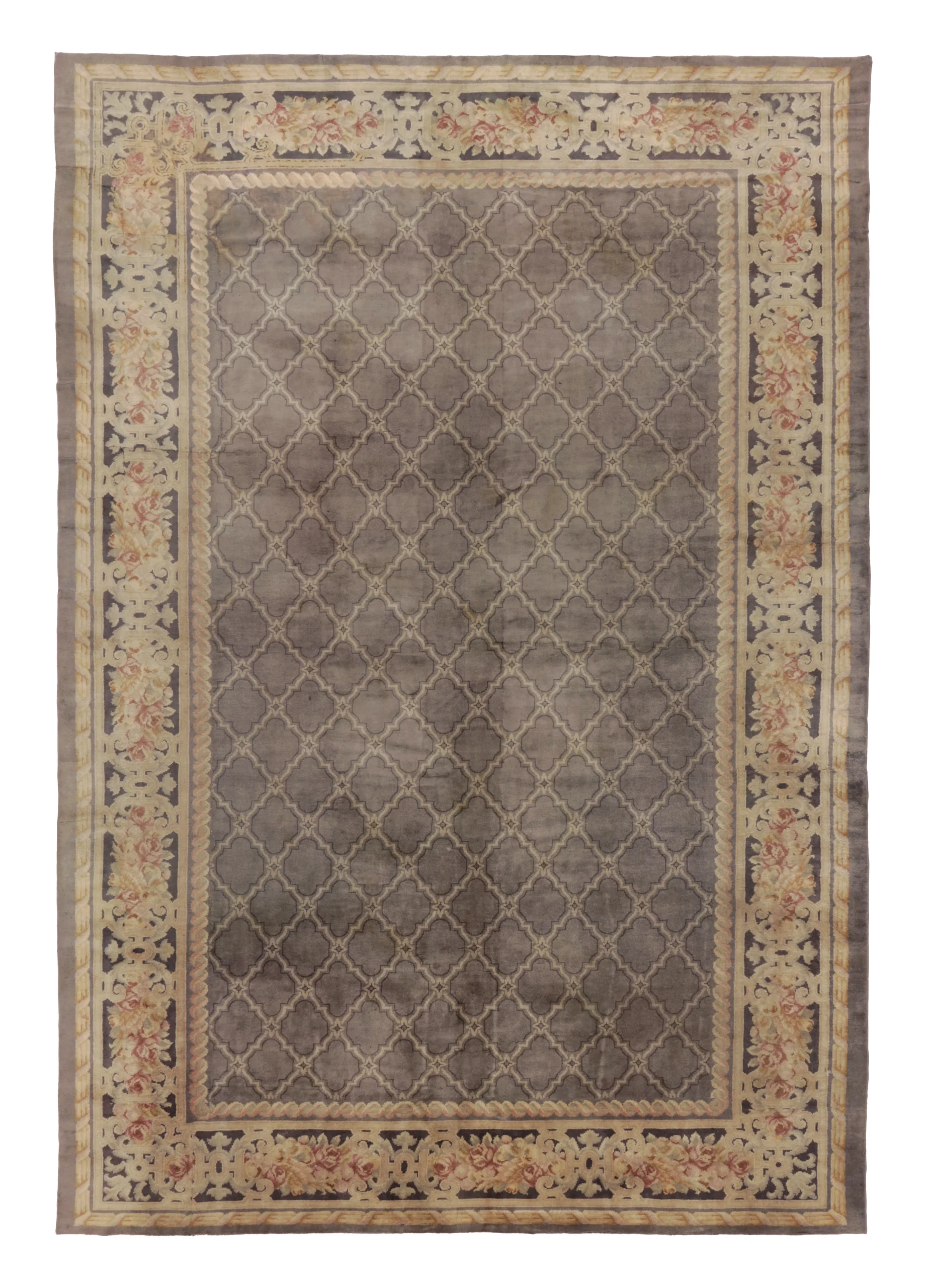 Oversized Antique Spanish Rug