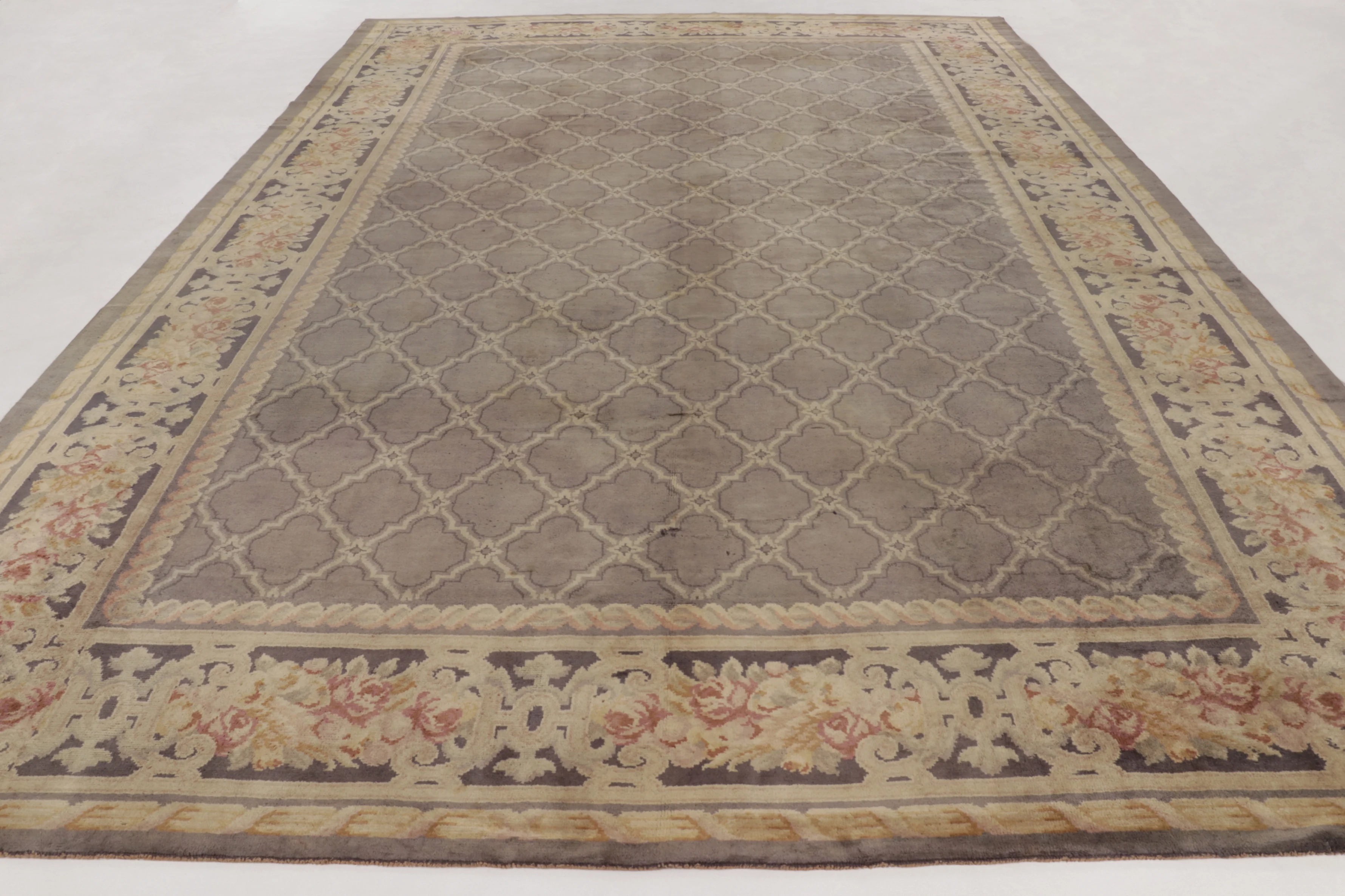 Oversized Antique Spanish Rug