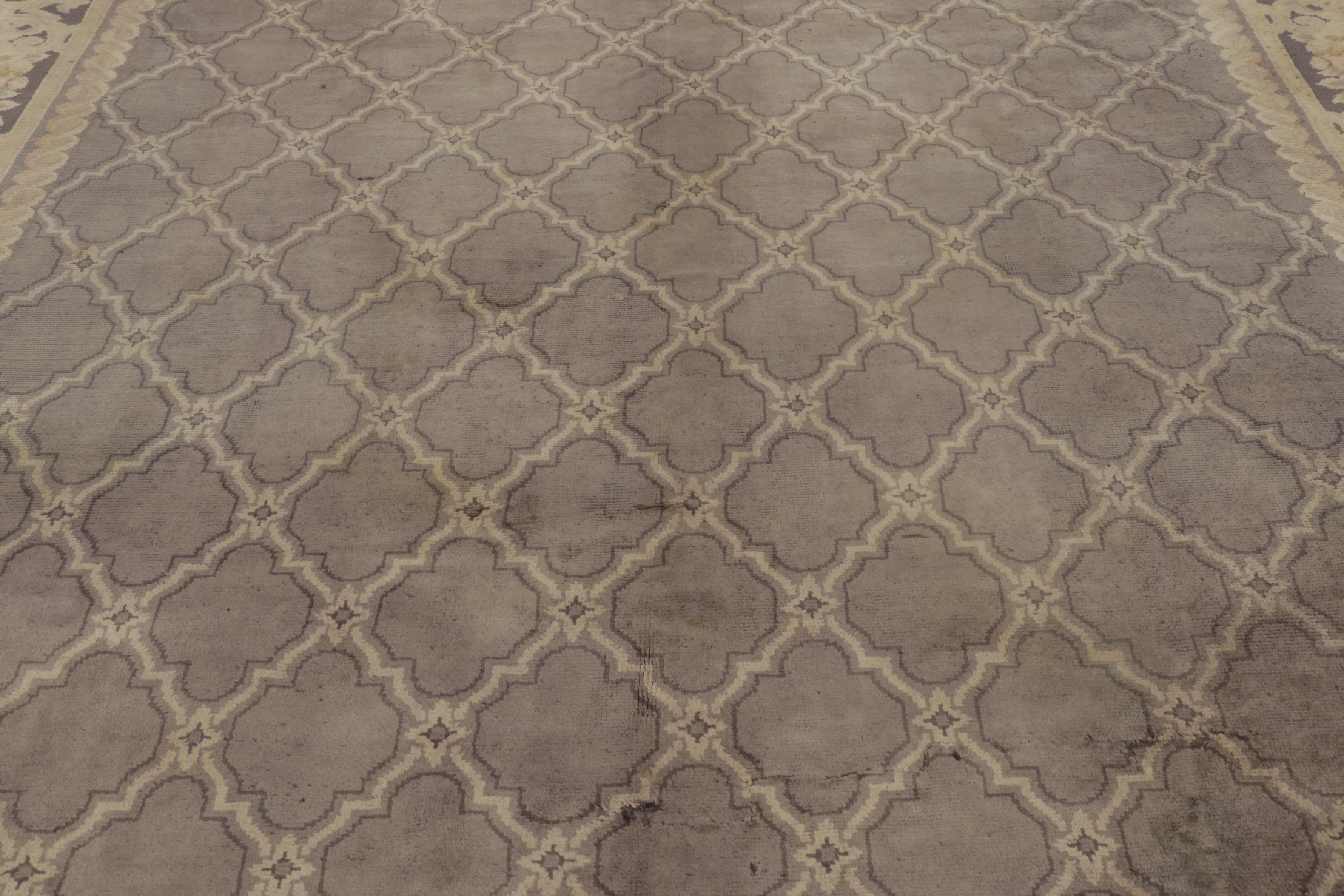 Oversized Antique Spanish Rug