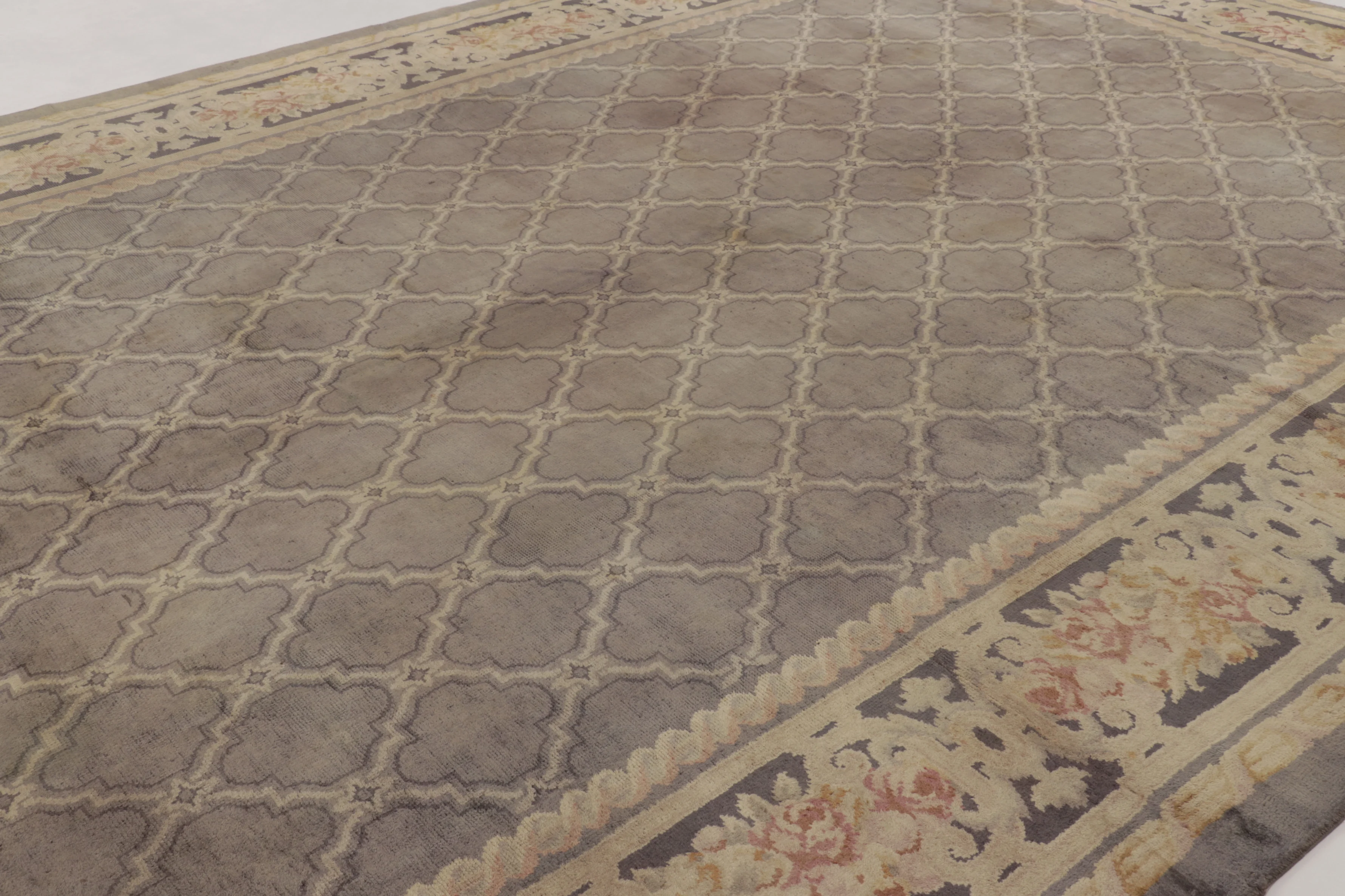 Oversized Antique Spanish Rug