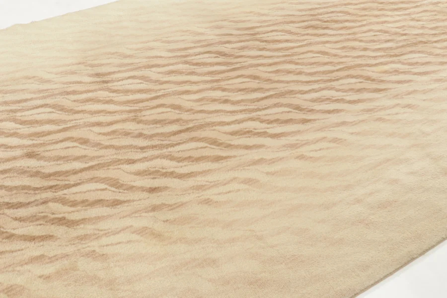 Antique Savonnerie Striped Rug