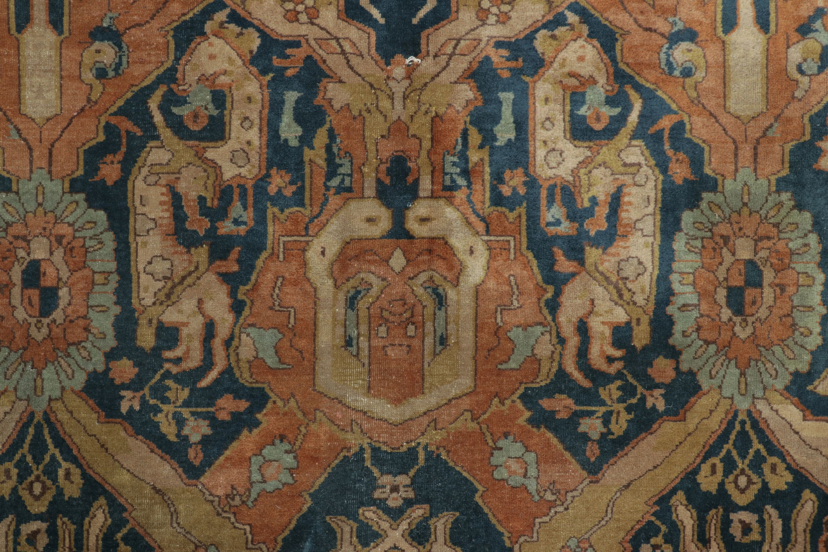 Oversized Antique Agra Rug
