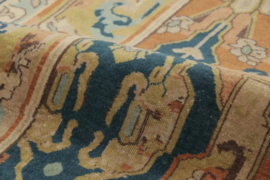 Oversized Antique Agra Rug