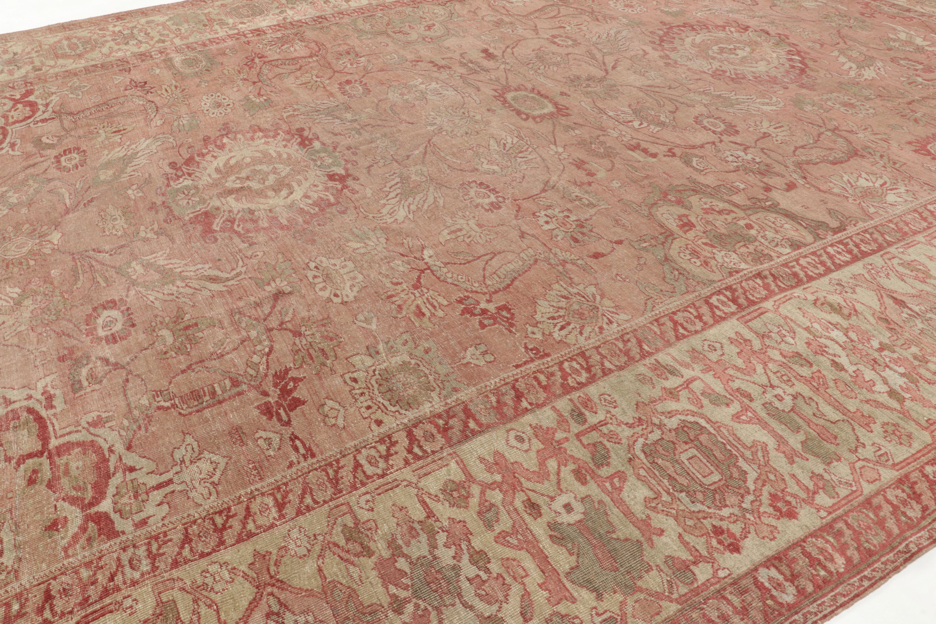 Oversized Antique Persian Sultanabad Rug