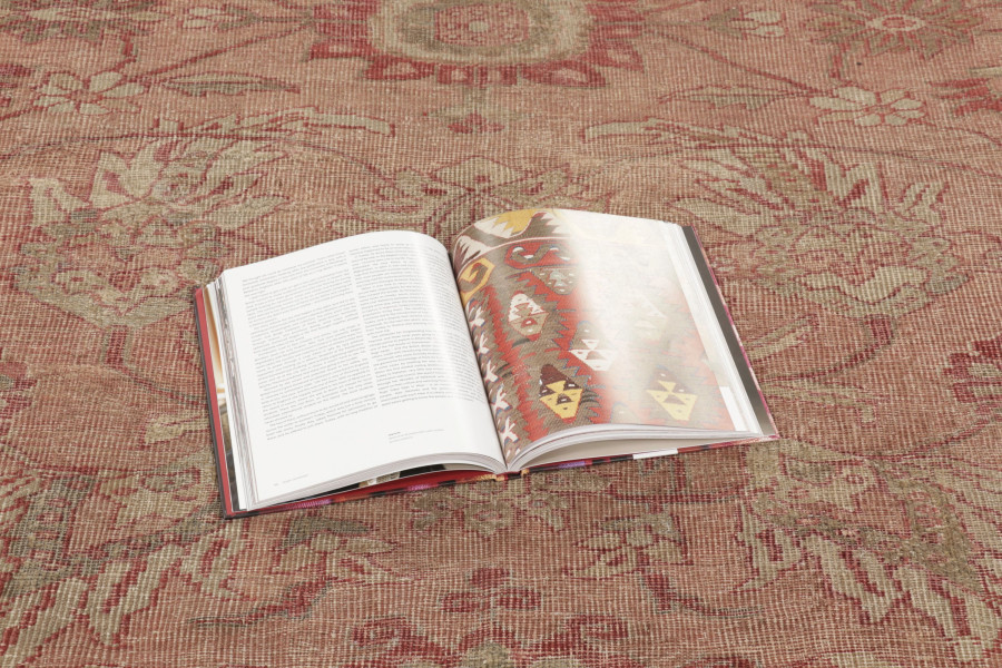 Oversized Antique Persian Sultanabad Rug