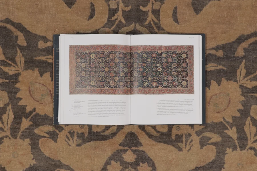 Oversized Antique Persian Tabriz Rug