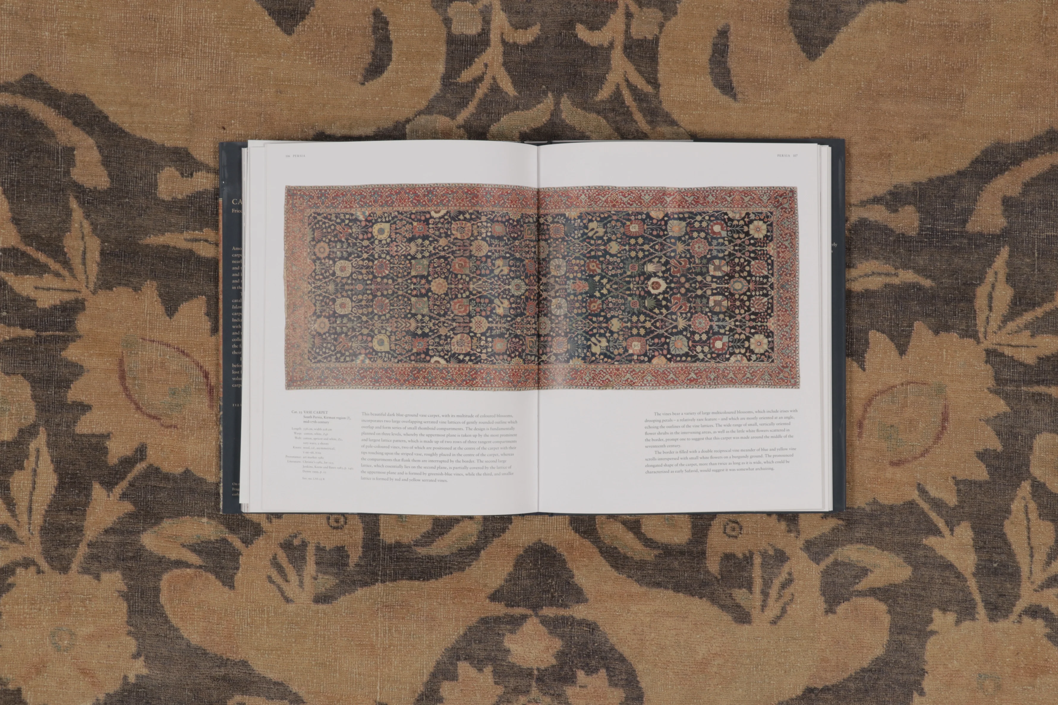 Oversized Antique Persian Tabriz Rug