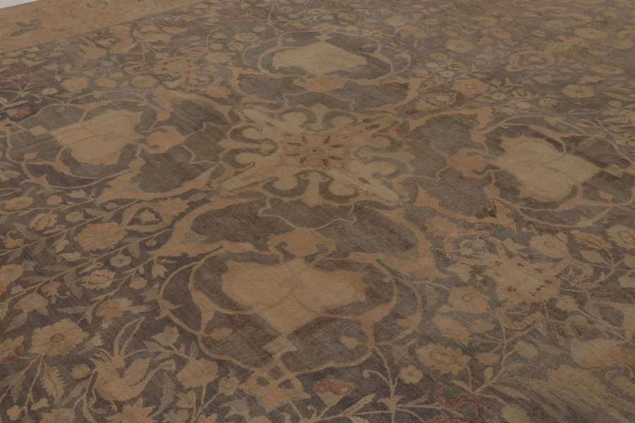 Oversized Antique Persian Tabriz Rug