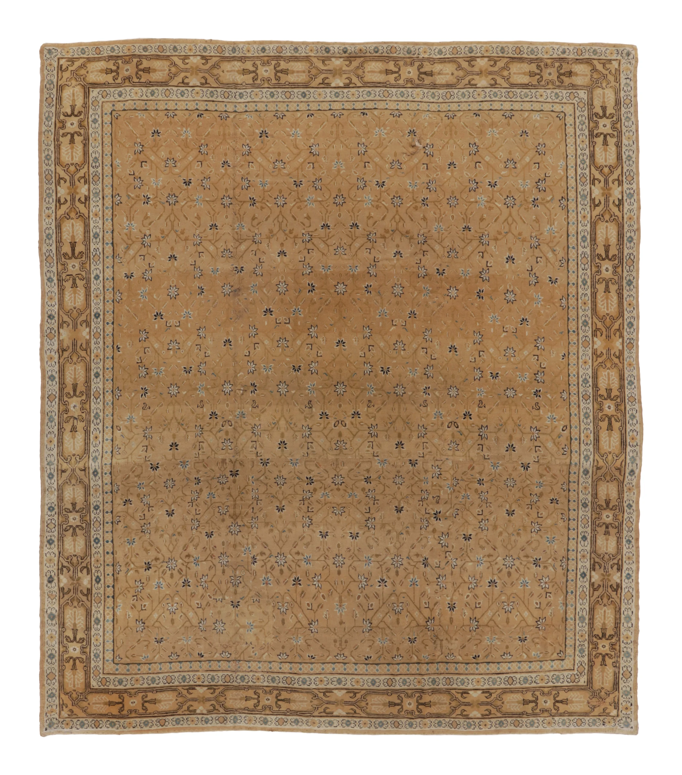 Oversized Antique Indian Mogul Rug