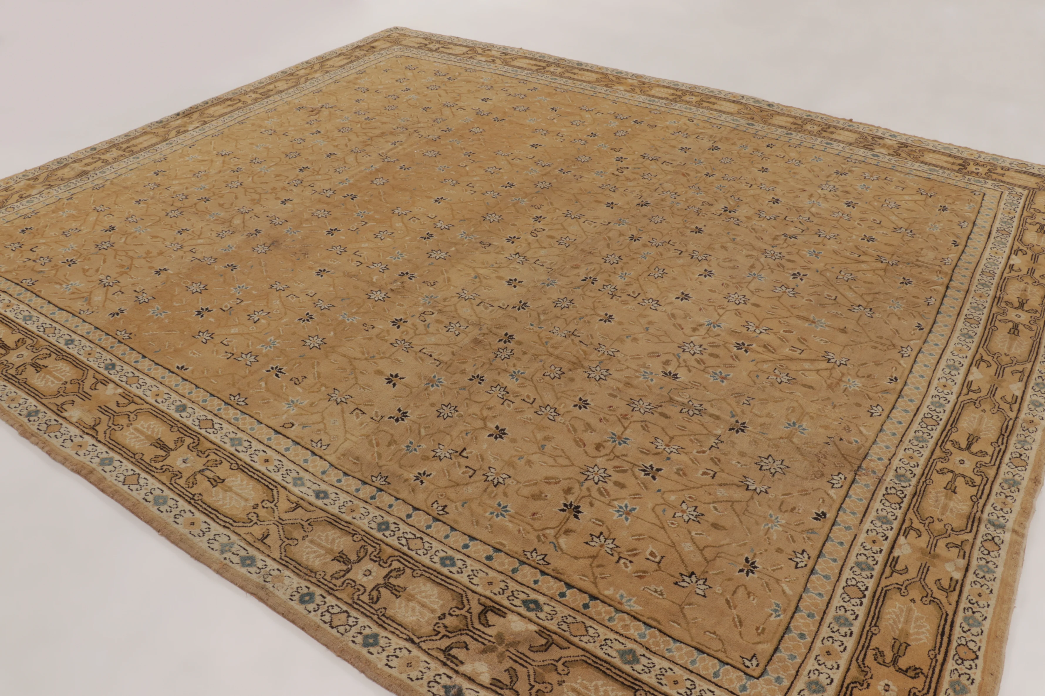 Oversized Antique Indian Mogul Rug