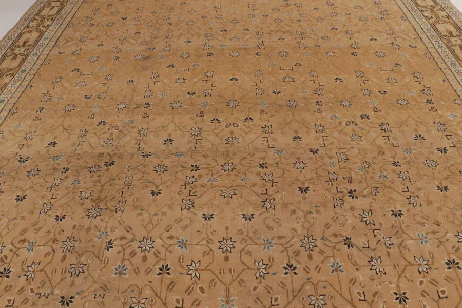 Oversized Antique Indian Mogul Rug