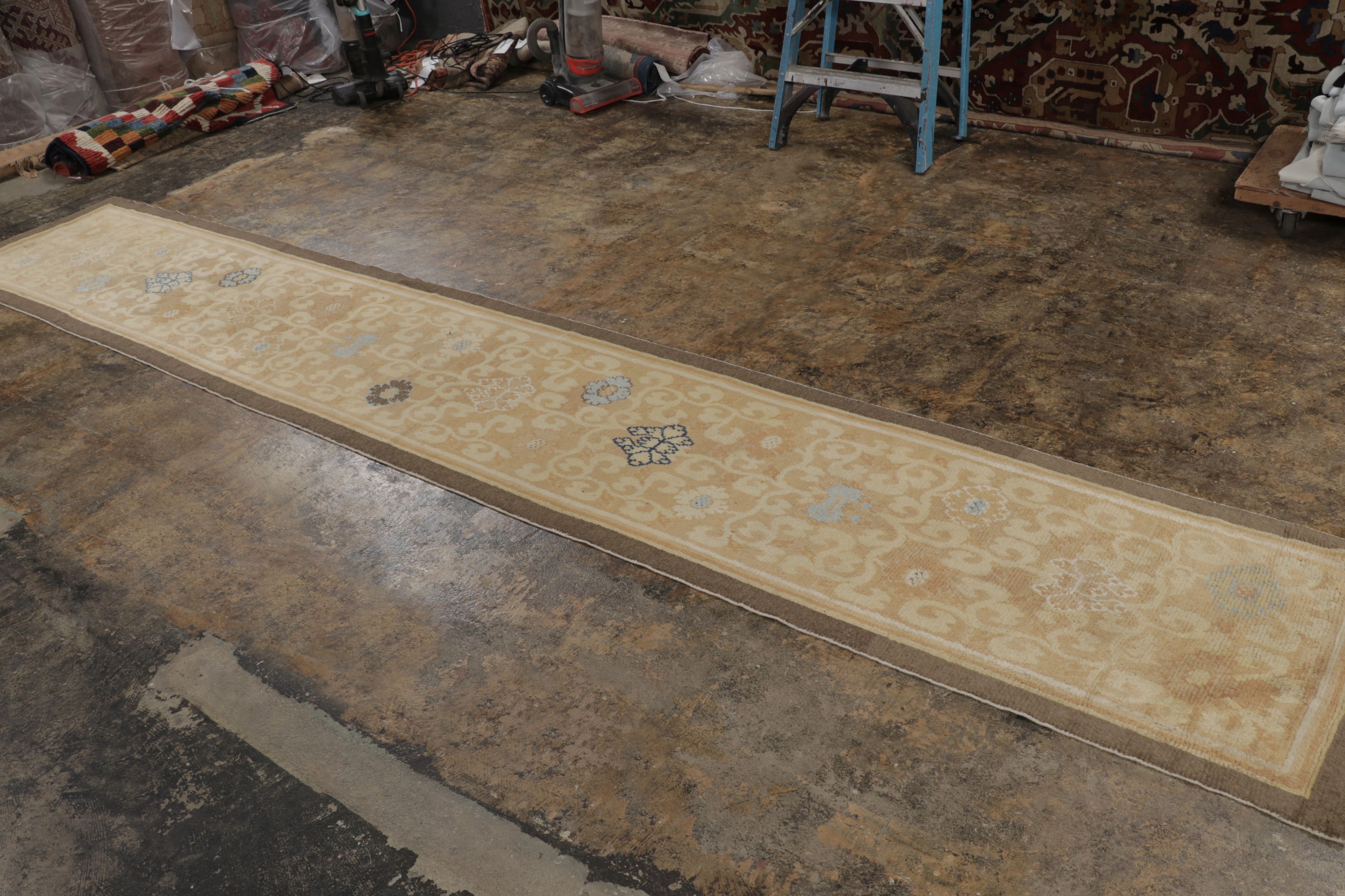 Antique Chinese Ming Dynasty Extra-Long Runner