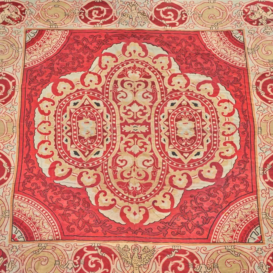 Hover image of Oversized Antique 18th Century French Aubusson ‘Louis Philippe Rug’ - Rug & Kilim