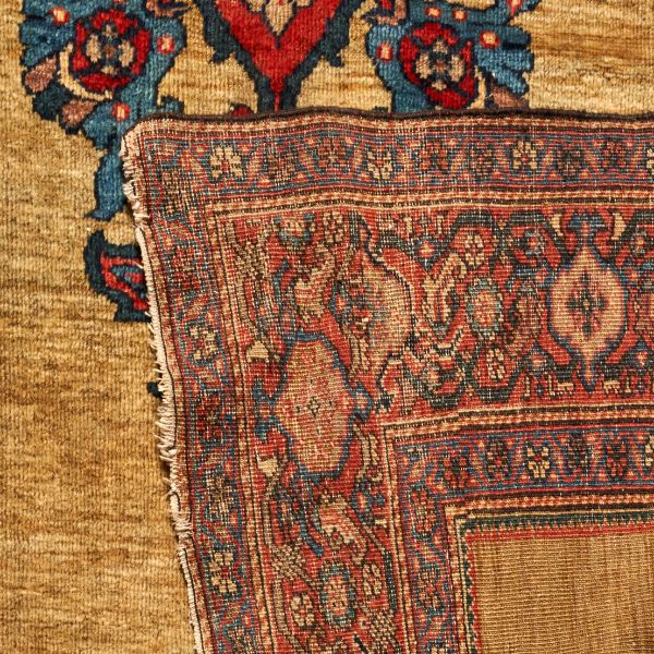 Antique Persian Farahan Rug