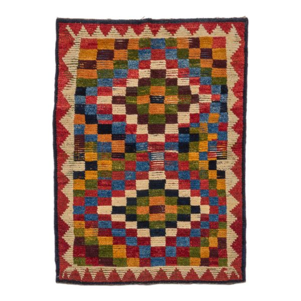 Antique Persian Double-Sided Gabbeh Rug