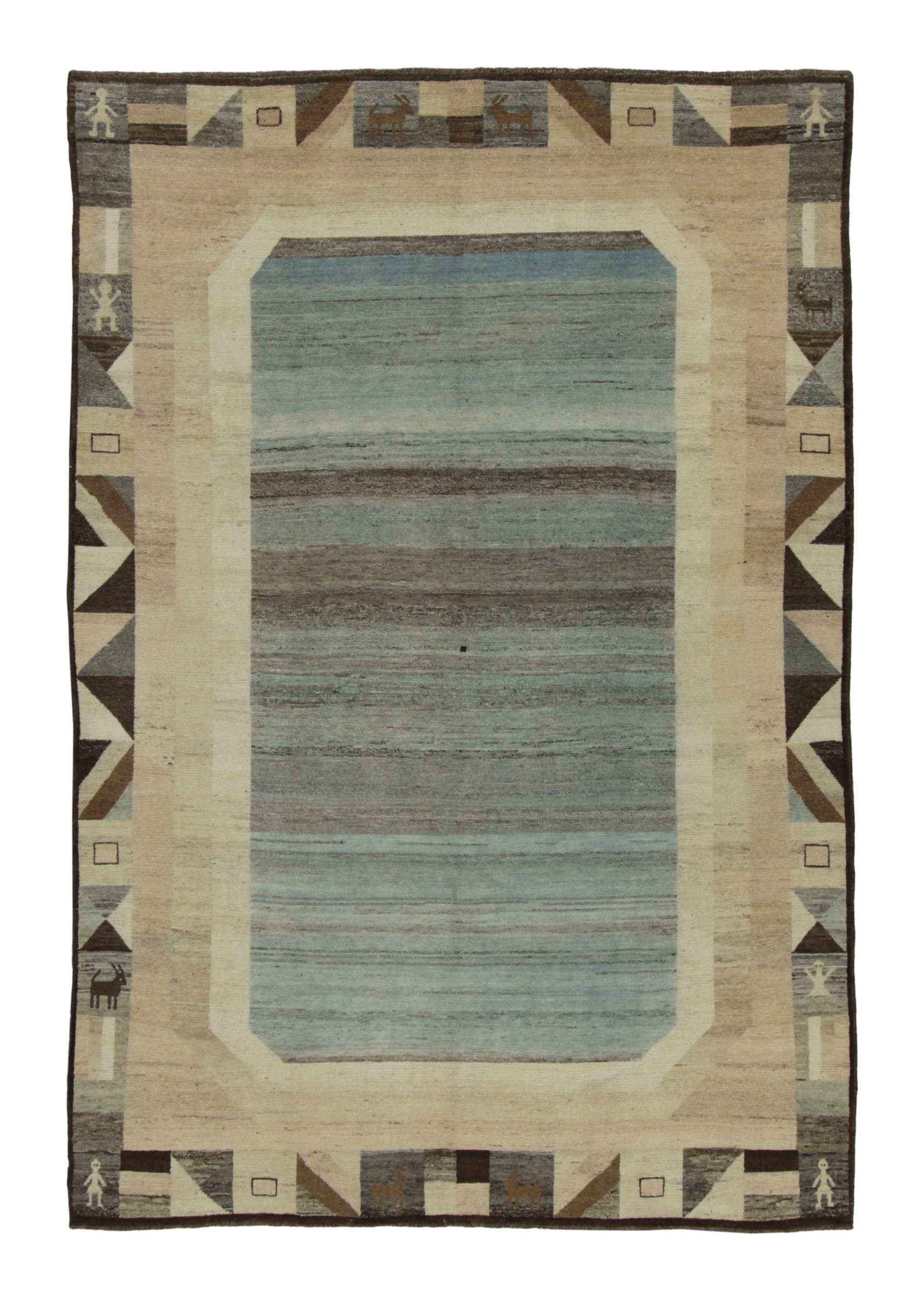 Vintage Persian Gabbeh Rug