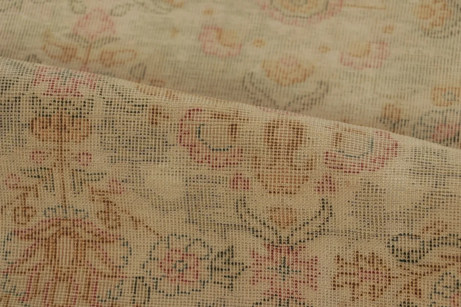 Antique Turkish Floral Rug