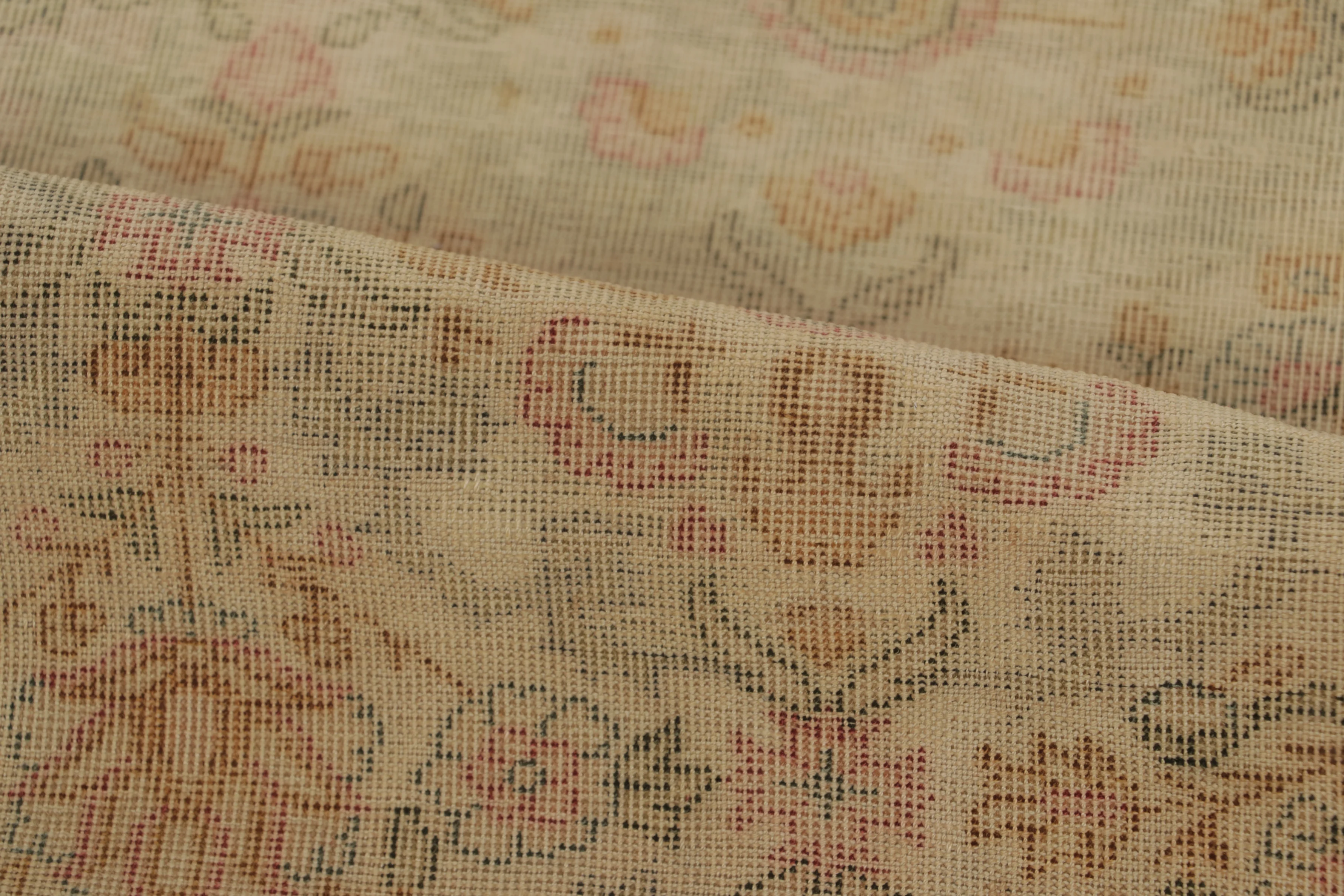 Antique Turkish Floral Rug